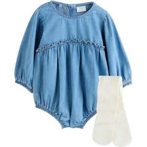 Next Rompertje/body  blauw