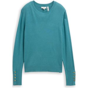 TOM TAILOR Trui  cyaan blauw