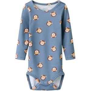NAME IT Rompertje/body  duifblauw / bruin / cappuccino / zwart