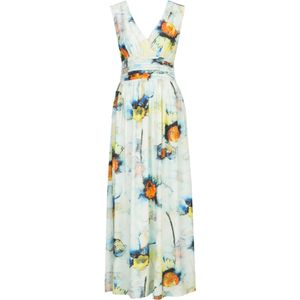 Dine'n'Dance Zomerjurk 'Yuy'  blauw / geel / oranje