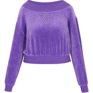 faina Sweatshirt 'Fashion Look'  donkerlila