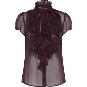 SAINT TROPEZ Shirt 'SZLilja'  wijnrood