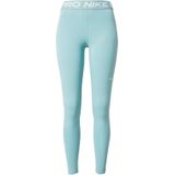 NIKE Sportbroek 'Pro'  turquoise / wit