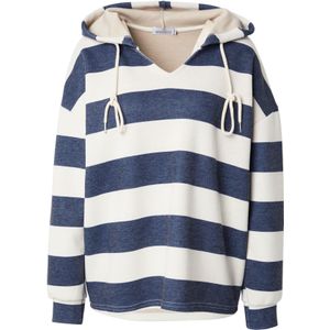 Zwillingsherz Sweatshirt  marine / wit