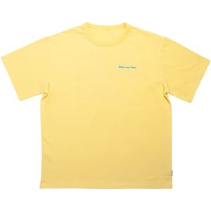 DillySocks Shirt 'Dilly Lazy Days'  lichtgeel