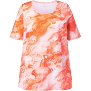 Ulla Popken Shirt  oranje / pink