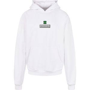 F4NT4STIC Sweatshirt 'Silvester Happy New Year Pixel Kleeblatt'  gemengde kleuren / wit