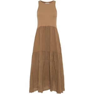 DEHA Jurk  lichtbruin