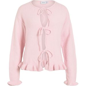 VILA Gebreid vest 'VICAMMA'  rosa