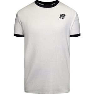 SikSilk Shirt  ecru / zwart