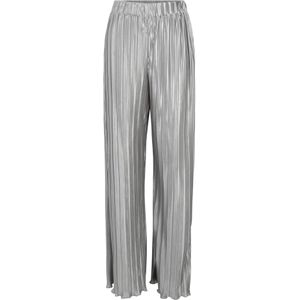 YAS Tall Broek 'YASSTORMA'  zilver