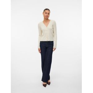 Vmfoolive - Gebreid Vest - V-Hals - Lange Mouwen - Regular Fit