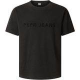 Pepe Jeans Shirt 'MEYER TEE'  zwart