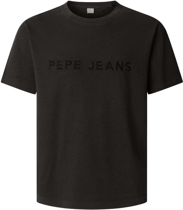 Pepe Jeans Shirt 'MEYER TEE'  zwart