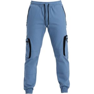 Ombre Broek 'OM-PAJO-0135'  blauw