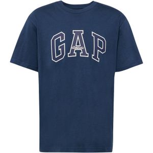 GAP Shirt  navy / donkerblauw / wit