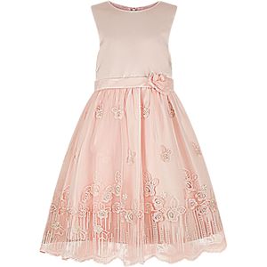 happy girls Jurk  pink