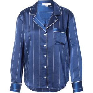 ETAM Slaapshirt 'DAYANA'  navy / wit