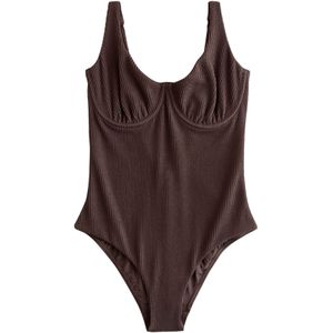 Next Badpak  chocoladebruin