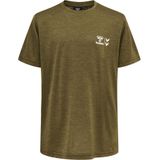 Hummel Functioneel shirt  olijfgroen