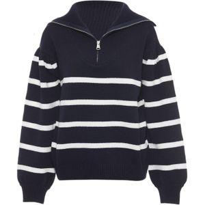 usha BLUE LABEL Trui  marine / wit