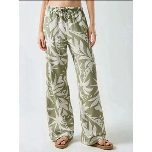 Hiccup Broek  kaki / pastelgroen