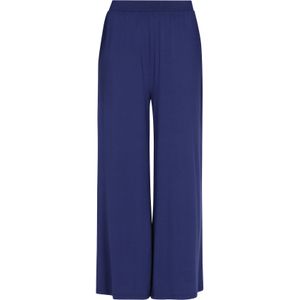 DreiMaster - Maritim - Broek - Navy - Wide Leg - High Waist
