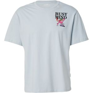 JACK & JONES Shirt 'JORFRIENDLY GALLERY'  lichtblauw / geel / lichtroze / zwart