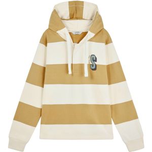 Scalpers Trui  blauw / mosterd / wit