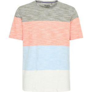 Shirt - BHJACOB - Gestreept - Katoen - Normale Pasvorm - Kwartmouw