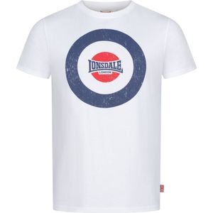 LONSDALE Shirt 'Trevose'  navy / rood / wit