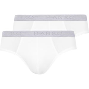 Hanro Slip 'Essentials'  zilvergrijs / wit
