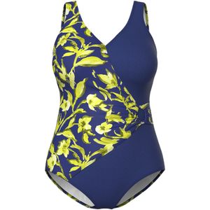 Ulla Popken Badpak  indigo / donkerblauw