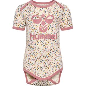 Hummel - hmlKaren - Romper S/S - Wit/Roze