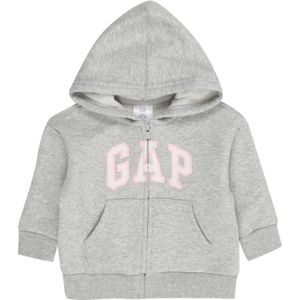 GAP Sweatvest  grijs gemêleerd / rosa / wit