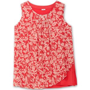 SHEEGO Blouse  vuurrood / lichtrood