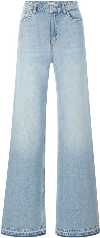 Jeans - Denim Blue - Riemlussen - Steekzakken - Ritssluiting