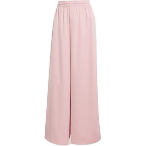 Adidas - Originals Satin Wide Leg Ruffle 3 Stripes - Trainingsbroek - Zwart