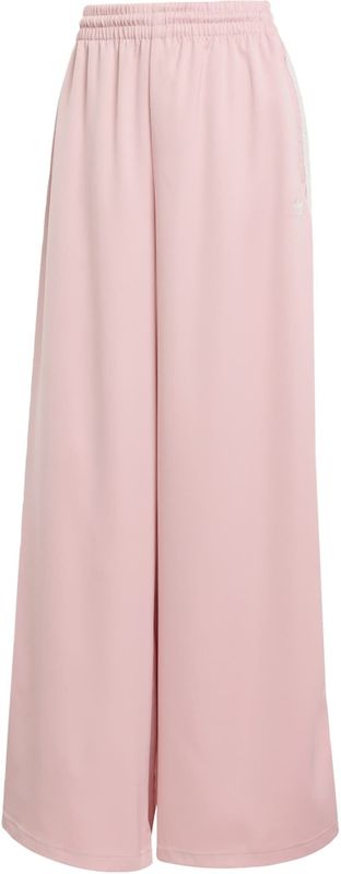 Adidas - Originals Satin Wide Leg Ruffle 3 Stripes - Trainingsbroek - Zwart