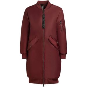 khujo Tussenmantel 'LULU'  wijnrood
