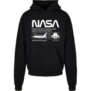 F4NT4STIC Sweatshirt 'NASA Classic Space Shuttle'  zwart / wit