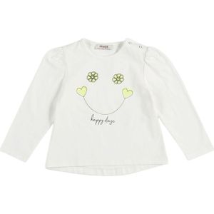 Panço Shirt  ecru / geel / zwart