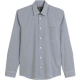 Marc O'Polo - Overhemd - Donkerblauw - Regular Fit - Lange Mouw