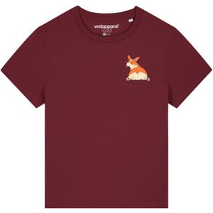 Watapparel Shirt ' Corgi '  gemengde kleuren / bordeaux