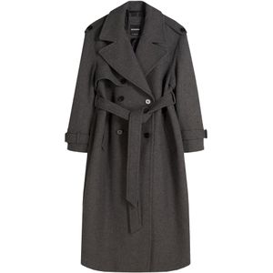 Bershka Tussenmantel  antraciet