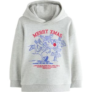Next Sweatshirt  indigo / lichtgrijs / rood