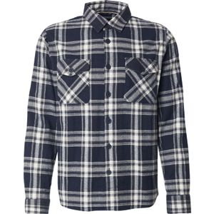 INDICODE JEANS Overhemd 'Stanlei'  navy / wit