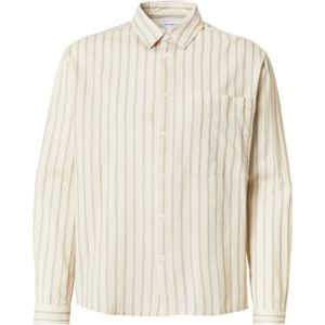 TOPMAN Overhemd  stone grey / donkergroen