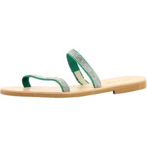 EVITA Muiltjes  jade groen