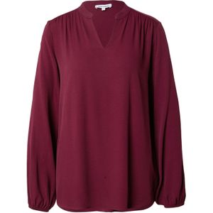 MORE & MORE - Blouse - Bordeaux - Wijde Blouse - Lange Mouw
